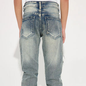 Pantalons en jean décontractés pour garçons de qualité supérieure, design confortable, matière durable, coupe décontractée, design de haute qualité à prix abordable - Product Image 6