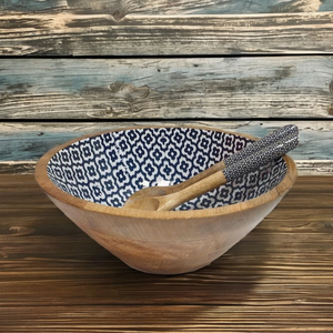 Multipurpose <b>Wooden</b> <b>Salad</b> <b>Bowl</b> for <b>Salad</b>, Pasta & Fruit - Product Image 1