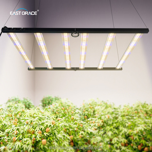 Barra de Luz de Cultivo Plegable Profesional de 800W, Chips SMD 3030, Eficiencia de 2.7μ<span class=keywords><strong>mol</strong></span>/J, Controlador Maestro y Soporte para Aplicaciones - Product Image 4