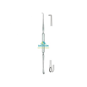Instruments chirurgicaux manuels ORL en acier inoxydable de haute qualité : Curettes et cuillères auriculaires - Product Image 1