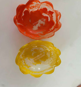 Tazón para Ensalada de Resina Tallado a Mano en India, Marca Artizon Studio, Colores y Tamaños Personalizados, Decoración Moderna y Lujosa para el Hogar - Product Image 6