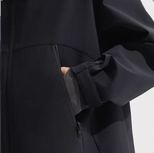 Veste de pluie imperméable unisexe, coupe-vent d'extérieur, softshell en polaire, veste de camping, de trekking et de ski, OEM - Product Image 6