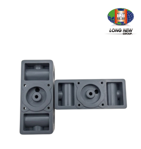 LONGNEW Composants de boîtier mécanique en plastique ABS/PP/PC gris personnalisés, moulage par injection OEM - Product Image 1