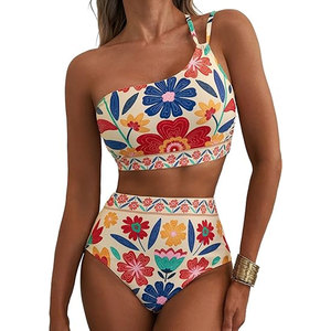 Solid Trader Premium Quality Fashionable Front Long Sunscreen Sheer Digital Printing Women Beach Wear - Product Image 1