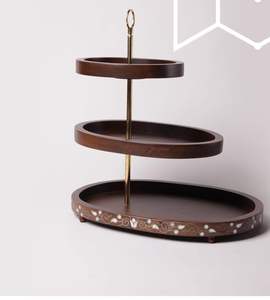 Boîte élégante en cristal argenté pour servir le chocolat, avec un design noir matelassé, boîte de rangement moderne de qualité supérieure pour bonbons - Product Image 2