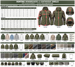 Chaquetas Cortavientos y Chaquetas Ligeras para Caza |   Camuflaje - Verde Oliva - Seis Colores |   Fabricante y Proveedor de Ropa de Caza | - Product Image 6