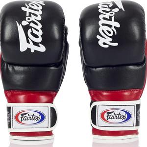 Gants de MMA en cuir durables à demi-doigts, prix d'usine, pour la boxe / Nouveaux gants de MMA tendance à prix abordable, 100 % qualité, pour la boxe - Product Image 5