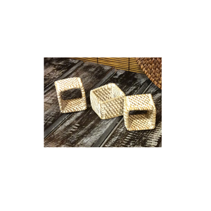 100% Handmade Rattan Woven Round Napkin Rings 6 Pieces For Hotel & Home Kitchenware <b>Set</b> At Affordable Price - Product Image 3