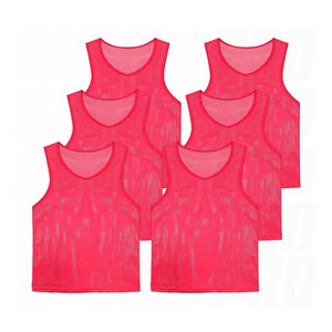 Mesh Practice Jersey Scrimmage Vest Team Football Soccer <b>Training</b> <b>Bibs</b> Lightweight Breathable Sports Pinnies for Youth and Adult - Product Image 1