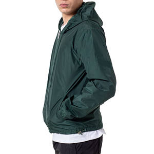 Chaqueta Cortavientos OEM para Hombre, Impermeable, con Capucha, Estilo Deportivo, Talla Personalizada, Fabricantes de Ropa al por Mayor - Product Image 3