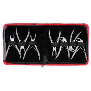 Dental Stainless Steel Tooth Extraction <b>Pliers</b> <b>Set</b> Adult Children's <b>Pliers</b> 7-piece <b>Set</b> Minimally Invasive Forceps Instrument Too - Product Image 4