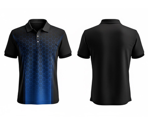 Eco-Friendly Full Sublimation Polo Shirt with Digital Printing for Men Women Youth Quick-Dry Dry-Fit Active Polo - Product Image 5