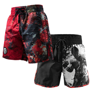 Pantalones Cortos de Entrenamiento Personalizados, Pantalones Cortos Profesionales de Boxeo y MMA con Cintura Elástica, Pantalones Cortos de Lucha MMA Unisex - Product Image 1
