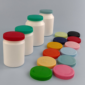 Medicine Customized Color Plastic Cylinder <b>Pill</b> <b>Bottles</b> Screw Caps Effervescent Calcium Tablets Fruit Medicine Wholesale Pavico - Product Image 2