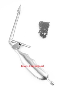 BISONS Vente en gros Ligateur manuel en acier inoxydable de haute qualité pour hémorroïdes, ensemble orthopédique certifié ISO13485 CE Classe I - Product Image 2