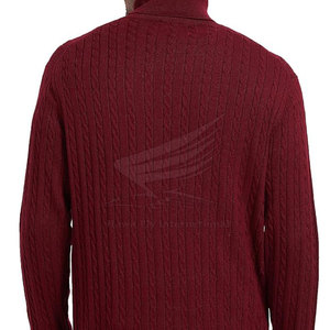 Pull décontracté chaud et respirant pour homme, tricoté avec logo frontal – Style tendance, le plus vendu pour l'hiver - Product Image 6