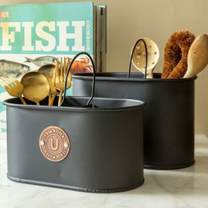 Hand Polished Metal Cutlery <b>Holder</b> For Premium <b>Utensil</b> Storage Accessories <b>With</b> Smooth Texture And Lasting Shine - Product Image 1