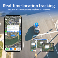Traceur GPS automobile à installation discrète, coupure moteur, monté sur le toit, garantie 1 an, localisation en temps réel pour applications Android et iOS