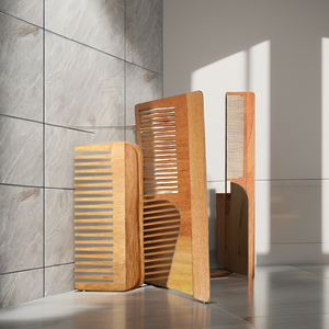 Natural Wooden Hair Comb Eco Friendly Natural Wood <b>Beard</b> Comb Anti-Static Handmade Pocket Comb - Product Image 2