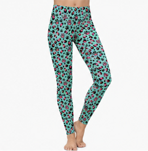 Leggings Deportivos de Cintura Alta para Mujer, Personalizados con Sublimación, para Yoga, Fitness, Running, Gimnasio y Entrenamiento - Product Image 3