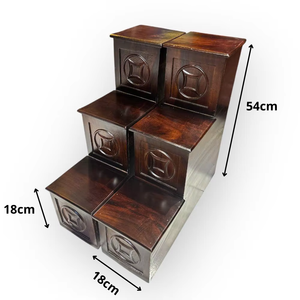Plataformas Modernas de Madera Muong de Tres Niveles para Sala de Estar, Marca Tam Viet, Origen Vietnam, Modelo 109 - Product Image 6