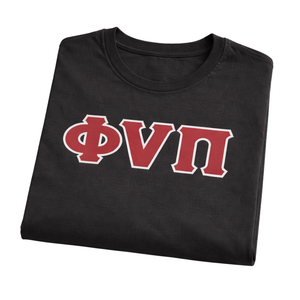 Camiseta de 3 Letras Kappa Alpha Psi Old Skool Phi Nu Pi, Color Carmesí o Granate, Ropa de Fraternidad Griega con Diseño Vintage y Comodidad Premium - Product Image 6