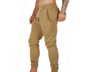 Rapid Sports Wholesale Factory Men Spring Warm <b>Canvas</b> Lace Mid Waist Fleece Plus Size Long Sweatpants Drawstring Closure - Product Image 6