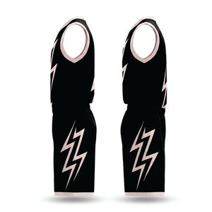 Tenue de basketball entièrement sublimée, maillot de basketball surdimensionné, ensemble uniforme de basketball brodé - Product Image 5