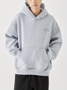 Sweat-shirt en molleton chaud d'hiver, en coton épais, pour hommes et femmes, vente en gros - Product Image 4