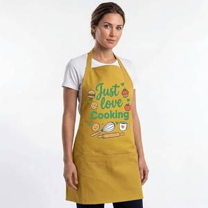 Delantal de Cocina Personalizado con Impresión por Sublimación, 100% Algodón Puro, Último Modelo de Exportación India - Product Image 1