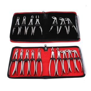 Dental Extraction Forceps Kit Complete Set Stainless Steel Instruments <b>Tooth</b> Removal <b>Tools</b> Oral Surgery Equipment - Product Image 6