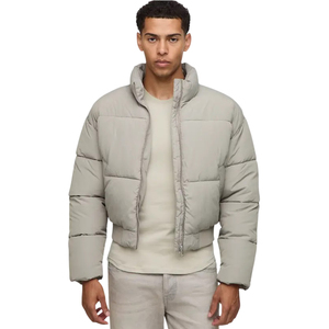 Custom <b>Men</b>’s <b>Lightweight</b> Puffer <b>Jacket</b> Water-Resistant Quilted Winter Coat Packable Warm Outerwear Padded <b>Jackets</b> Coats - Product Image 1