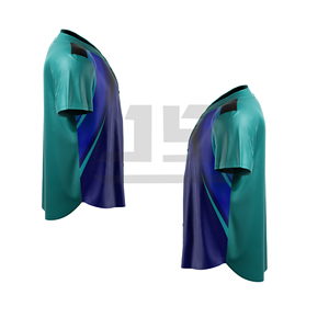 Camiseta de Béisbol Personalizada con Diseños Coloridos, 100% Poliéster, Manga Corta, para Juegos en Interiores/Exteriores y Todas las Temporadas - Product Image 2