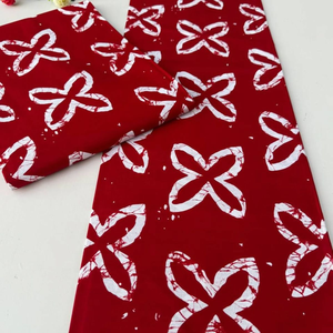 Tela africana estilo Gaborone con estampado de cera Ankara, mezcla de algodón y viscosa para vestidos y prendas de vestir para mujer - Product Image 3