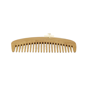 Peigne à dents larges en bambou, grande taille, style classique, pour usage domestique, outil de coiffure pour adultes, prix abordable - Product Image 6