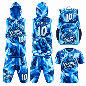 Custom <b>Blank</b> Package Deal Training <b>Flag</b> Sublimated Compression Set Jerseys 7v7 Football Uniform - Product Image 4