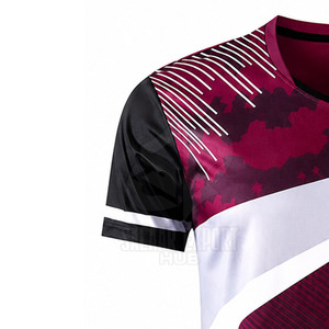 Tenue d'entraînement de volley-ball pour hommes, dernière conception, fabriquée en usine, couleur unie. - Product Image 5