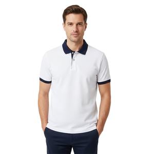 Camisas Polo para Hombre, Manga Corta, Algodón, Cuello Elegante, Ajuste Cómodo, Uso Diario Informal para Oficina y Eventos Sociales, Moderno - Product Image 3