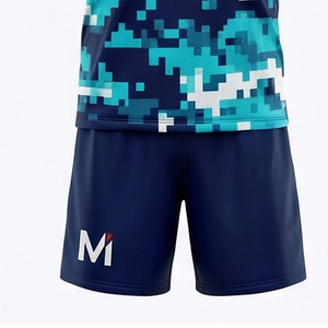 Conjunto de Entrenamiento de Fútbol Profesional, Traje Deportivo Transpirable, Camiseta de Fútbol, Pantalones Cortos, Uniforme Personalizado para Equipos MALUZA INDUSTRIES - Product Image 2