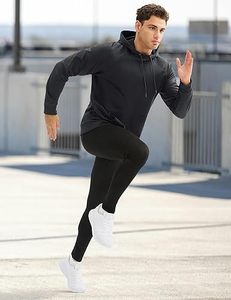 <b>Mens</b> Hoodies Fleece Lined Casual Athletic Sweatshirts <b>Pullover</b> with Kangaroo Pocket - Product Image 3