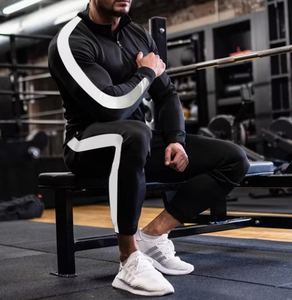 Conjunto Deportivo Personalizado para Hombre, Absorbente de Sudor, Ajustado, para Gimnasio y Deportes, OEM y ODM - Product Image 6