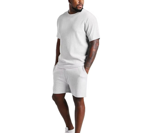 Conjunto Deportivo de 2 Piezas para Hombre, Verano 2026, Transpirable, Cómodo, Moda para Exteriores, Logotipo Personalizado, Excelente Calidad, Conjuntos de Shorts de Verano - Product Image 1