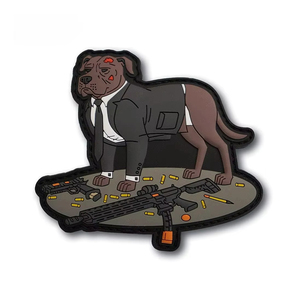 Parche de PVC 3D al por Mayor para Marcas |   Etiqueta de Goma Resistente a la Intemperie para Chalecos Tácticos y Mochilas |   Fábrica de Suministro al por Mayor - Product Image 1