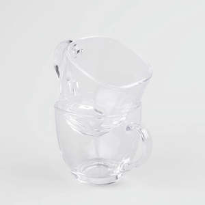Modern and Classic Aesthetic Glass Tea <b>Cup</b> Set of 2 <b>Reusable</b> Drinkware for Espresso Mugs Party Kitchen-Custom Logo - Product Image 4