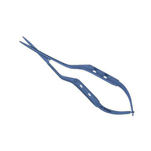 Microtijeras Manuales con Hojas Anguladas y Punta Curva, Instrumento Quirúrgico de Acero Inoxidable de Precisión para Uso Médico y Dental Profesional - Product Image 5