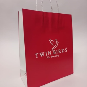 Sac en papier textile recyclé blanc de qualité supérieure pour robe de mariée, élégant, minimaliste, haut de gamme, pour présentation de mode - Product Image 2