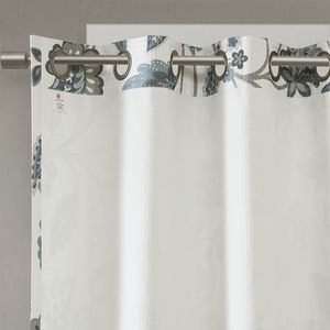 Pannello tenda oscurante camera stampata Jacquard con Design elegante tra cui pali per tenda tracce e accessori - Product Image 6