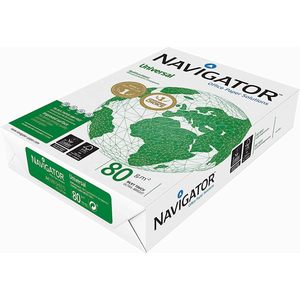 กระดาษสำนักงานพรีเมียมสำหรับส่งออก พร้อมกระดาษถ่ายเอกสาร Navigator Universal A4 สำหรับผู้ซื้อขายส่งจำนวนมาก และผู้จัดจำหน่ายที่เชื่อถือได้ - Product Image 1