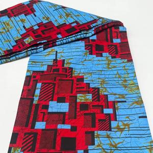 Tissu de coton Ankara personnalisé coloré pour vêtements culturels camerounais couture et accessoires élégants - Product Image 1