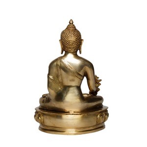 Estatua de Buda de Latón de Estilo Antiguo, Muy Solicitada, para Decoración del Hogar o Colección Cultural, Disponible a Precio de Exportación - Product Image 1